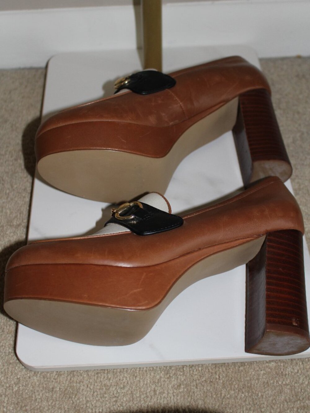 Women's Steve Madden Cinderella Loafer Pumps in Size 7.5 - Picture 5 of 6